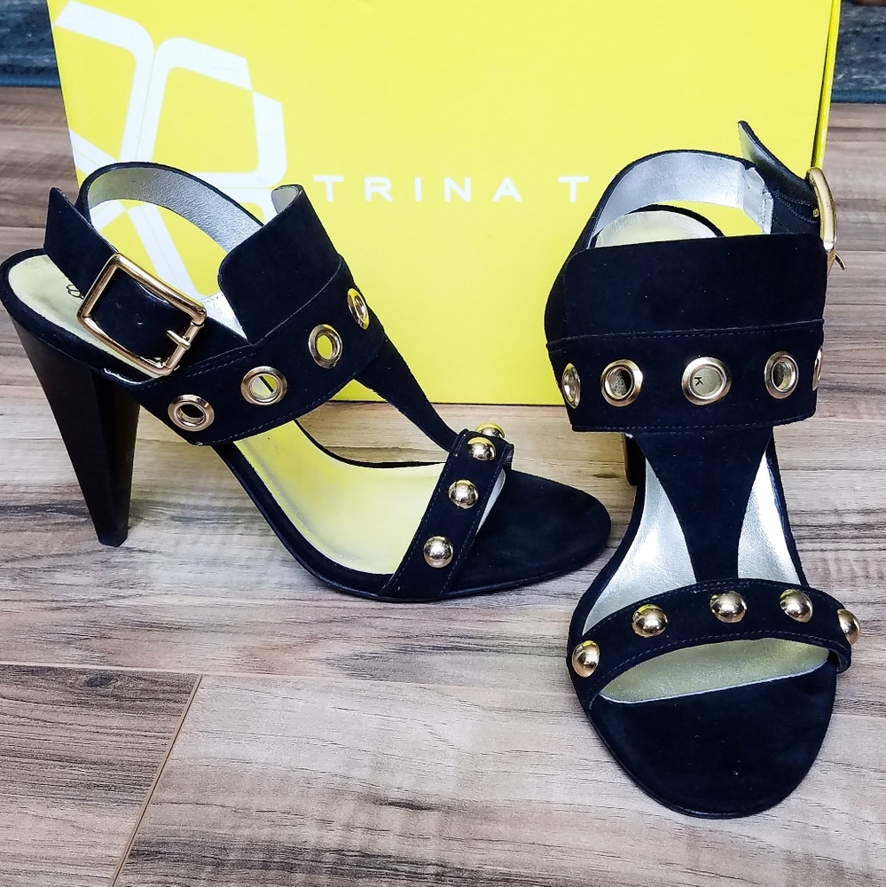 Trina Turk Suede Loleta Heel